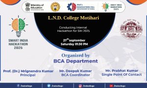 Internal hackathon 2025 Lnd College motihari